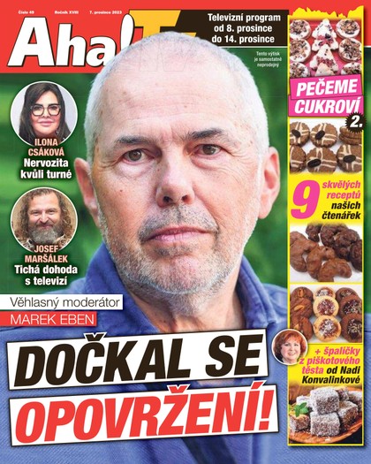E-magazín AHA! Tv - 7.12.2023 - CZECH NEWS CENTER a. s.