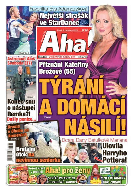 E-magazín AHA! - 8.12.2023 - CZECH NEWS CENTER a. s.