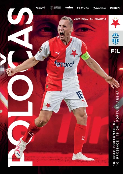 E-magazín Poločas 2023/24 č.13 Slavia - Mladá Boleslav - SK Slavia Praha