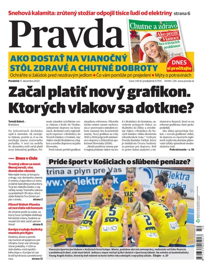E-magazín Denník Pravda 11. 12. 2023 - OUR MEDIA SR a. s.