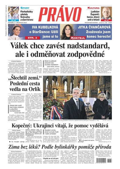 E-magazín Deník Právo - 11.12.2023 - Borgis, a.s.