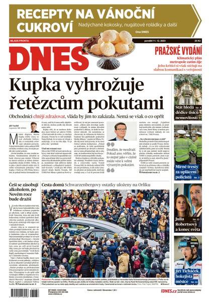 E-magazín MF DNES - 11.12.2023 - MAFRA, a.s.