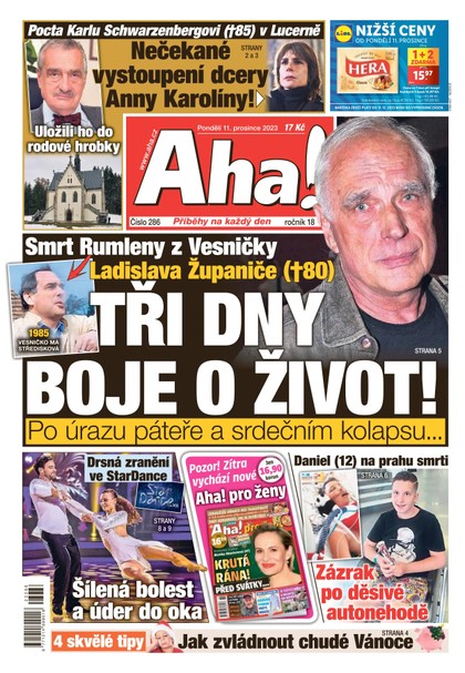 E-magazín AHA! - 11.12.2023 - CZECH NEWS CENTER a. s.