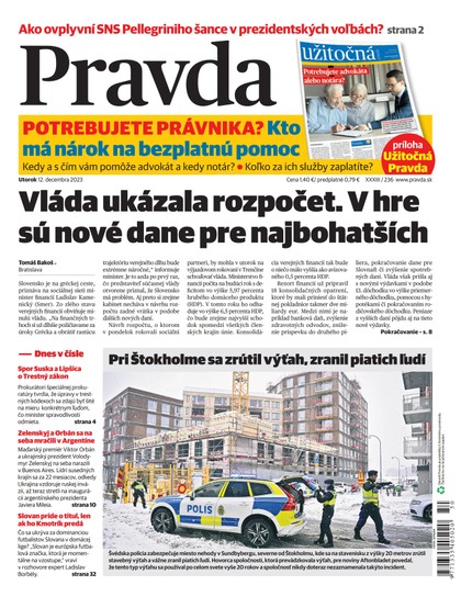 E-magazín Denník Pravda 12. 12. 2023 - OUR MEDIA SR a. s.