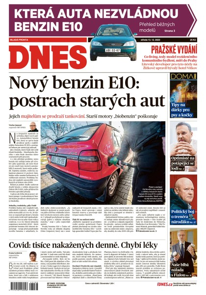 E-magazín MF DNES - 13.12.2023 - MAFRA, a.s.