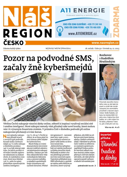 E-magazín Náš Region - Česko 50/2023 - A 11 s.r.o.