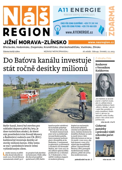 E-magazín Náš Region - Jižní Morava/Zlínsko 49/2023 - A 11 s.r.o.