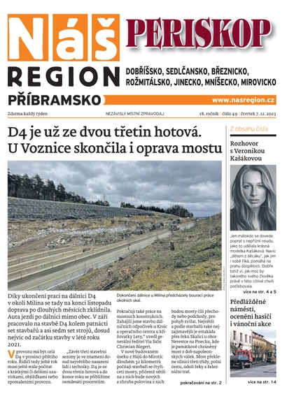 E-magazín Náš Region - Příbramsko 49/2023 - A 11 s.r.o.