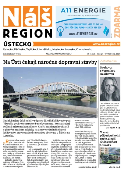 E-magazín Náš Region - Ústecko 49/2023 - A 11 s.r.o.