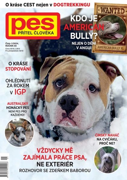 E-magazín Pes přítel člověka 1/2024 - Pražská vydavatelská společnost