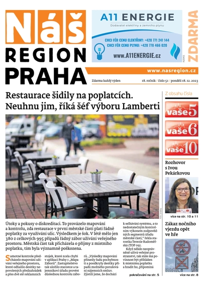 E-magazín Náš Region - Praha 51/2023 - A 11 s.r.o.