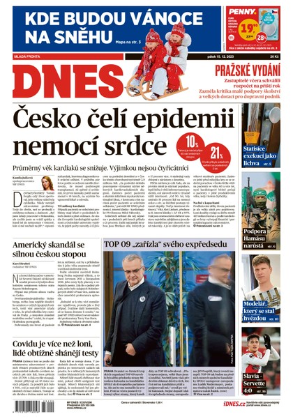 E-magazín MF DNES - 15.12.2023 - MAFRA, a.s.