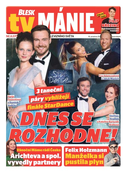 E-magazín Blesk Tv manie - 16.12.2023 - CZECH NEWS CENTER a. s.