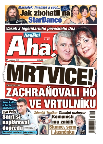 E-magazín Nedělní AHA! - 17.12.2023 - CZECH NEWS CENTER a. s.