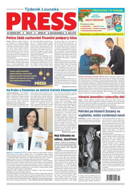 E-magazín Lounský Press 51/23 - Ohře Media