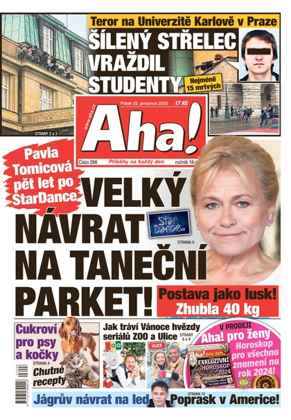 E-magazín AHA! - 22.12.2023 - CZECH NEWS CENTER a. s.