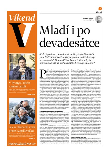 E-magazín HN 250 - 29.12.2023 Víkend - Economia, a.s.