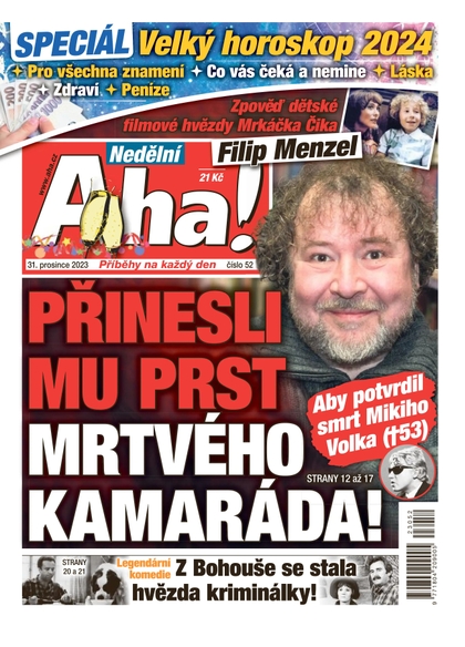 E-magazín Nedělní AHA! - 31.12.2023 - CZECH NEWS CENTER a. s.