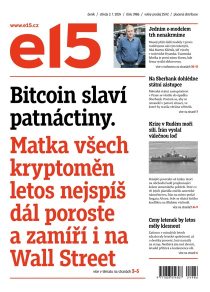 E-magazín E15 - 3.1.2024 - CZECH NEWS CENTER a. s.