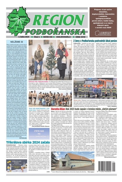 E-magazín Region Podbořanska 01/24 - Ohře Media