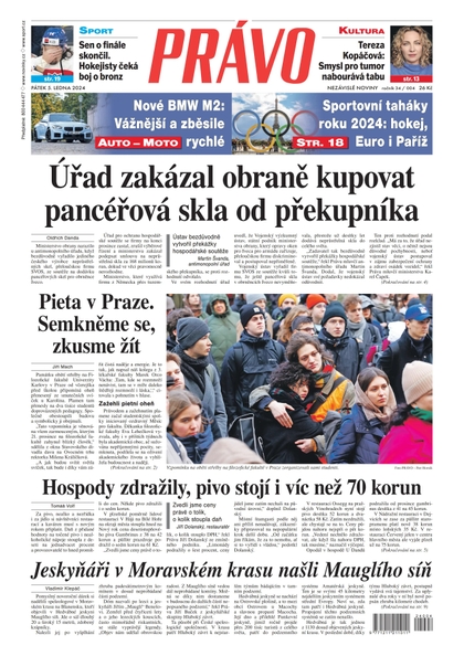 E-magazín Deník Právo - 5.1.2024 - Borgis, a.s.