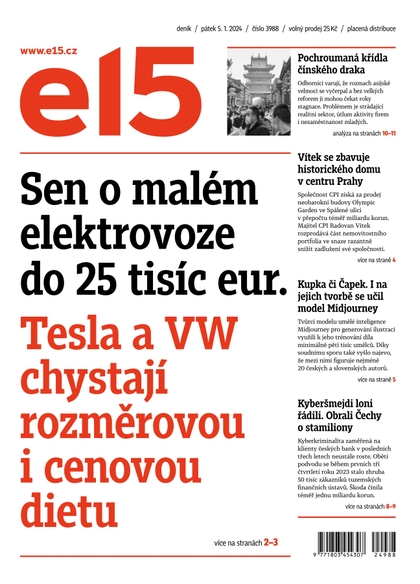 E-magazín E15 - 5.1.2024 - CZECH NEWS CENTER a. s.
