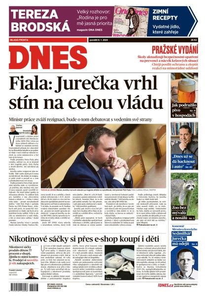 E-magazín MF DNES - 8.1.2024 - MAFRA, a.s.