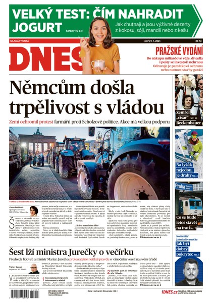 E-magazín MF DNES - 9.1.2024 - MAFRA, a.s.