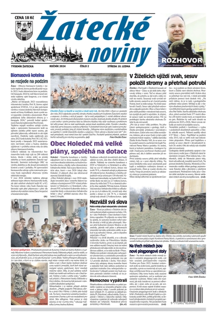 E-magazín Žatecké noviny 02/24 - Ohře Media