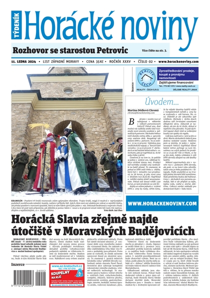 E-magazín Horácké noviny 02/2024 - Horácké noviny