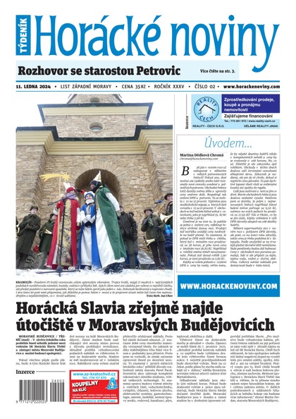 E-magazín Horácké noviny 02/2024 - Horácké noviny