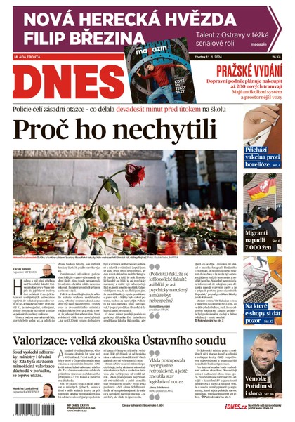 E-magazín MF DNES - 11.1.2024 - MAFRA, a.s.