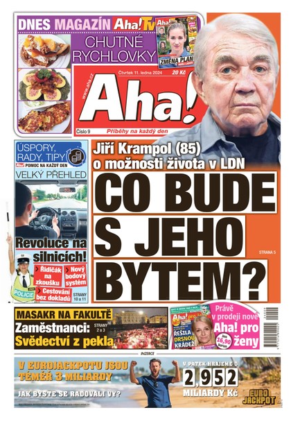 E-magazín AHA! - 11.1.2024 - CZECH NEWS CENTER a. s.