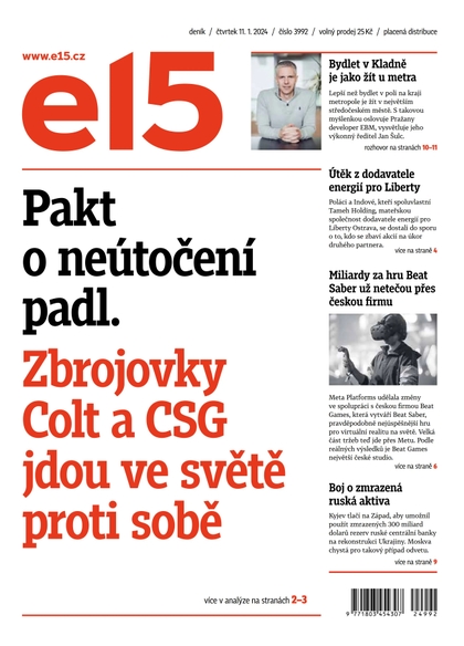 E-magazín E15 - 11.1.2024 - CZECH NEWS CENTER a. s.