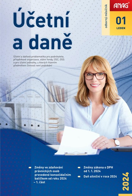 E-magazín Účetní a daně 1/24 - ANAG, spol. s r.o.