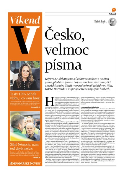 E-magazín HN 009 - 12.1.2024 Víkend - Economia, a.s.