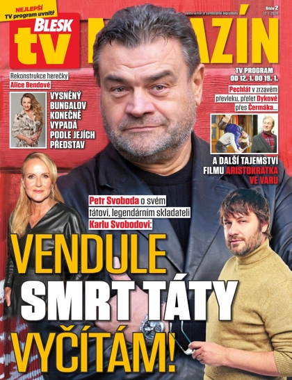 E-magazín Blesk Tv magazín - 12.1.2024 - CZECH NEWS CENTER a. s.
