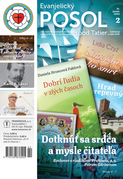 E-magazín Evanjelický posol spod Tatier 02/2024 - TRANOSCIUS a.s.