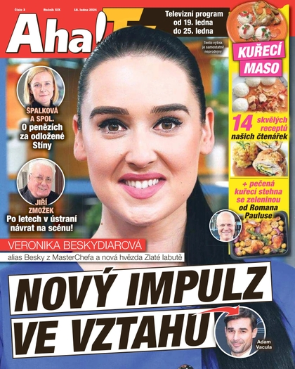 E-magazín AHA! Tv - 18.1.2024 - CZECH NEWS CENTER a. s.