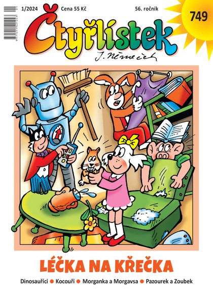 E-magazín Čtyřlístek 1/2024 - Čtyřlístek