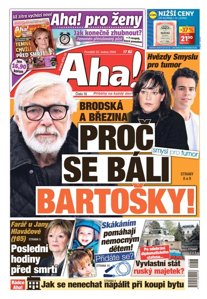 E-magazín AHA! - 22.1.2024 - CZECH NEWS CENTER a. s.