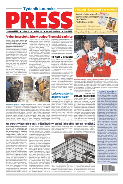 E-magazín Lounský Press 04/24 - Ohře Media