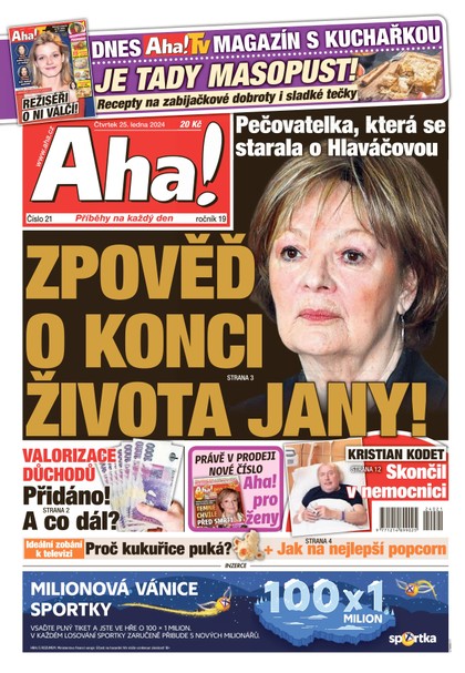 E-magazín AHA! - 25.1.2024 - CZECH NEWS CENTER a. s.