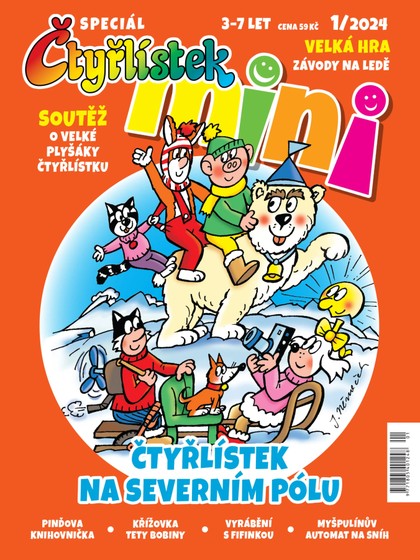 E-magazín Čtyřlístek Mini 1/2024 - Čtyřlístek