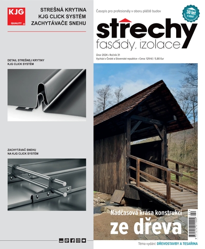 E-magazín Střechy, Fasády, Izolace 2/2024 - EEZY Publishing