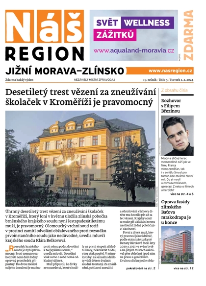 E-magazín Náš Region - Jižní Morava/Zlínsko 5/2024 - A 11 s.r.o.
