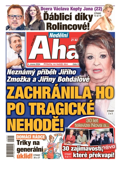E-magazín Nedělní AHA! - 4.2.2024 - CZECH NEWS CENTER a. s.