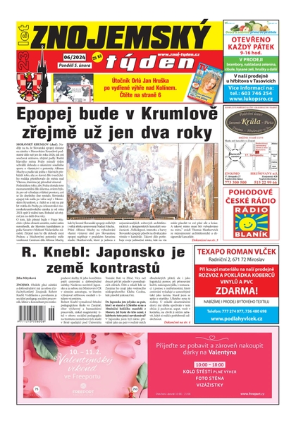 E-magazín Znojemský týden 06/2024 - Znojemský týden
