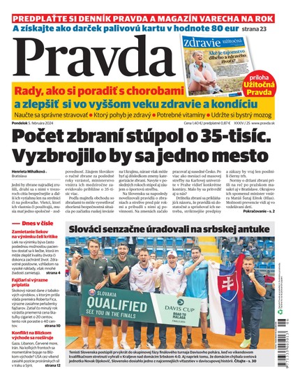 E-magazín Denník Pravda 5. 2. 2024 - OUR MEDIA SR a. s.