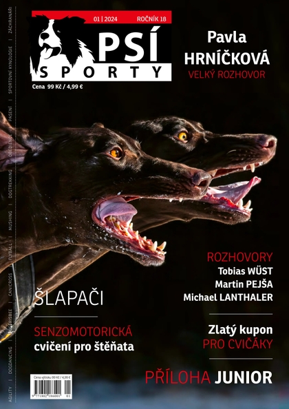 E-magazín Psí sporty 1/2024 - Jakub Štýbr